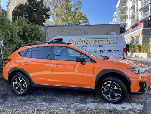 This displays the work we have done over the past years. Since starting in 2016 we continue to attend seminar to be current in our industry - Price is based of condition and size. Allow us time to get you on the schedule. We have availability this week. Our website is a guide for service and pricing and well
Magnificentautospa.com This displays the work we have done over the past years. Since starting in 2016 we continue to attend seminar to be current in our industry - Price is based of condition and size. Allow us time to get you on the schedule. We have availability this week. Our website is a guide for service and pricing and well
Magnificentautospa.com