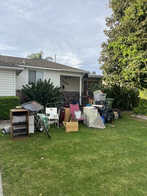 Property Service - Moving away junk removal for one of our veteran clients Property Service - Moving away junk removal for one of our veteran clients