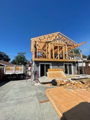ADU, SECOND STORY,
FREE ESTIMATES, TEXT ME TO SET YOUR FREE APPOINTMENT - 424-448-3048 text me to set your free consultation.
this a second story ADU.
demo,foundation, structural, rough framing, electrical, roofing, bathroom, kitchen, window, drywall, painting,flooring
All trades under one roof...our roof! ADU, SECOND STORY,
FREE ESTIMATES, TEXT ME TO SET YOUR FREE APPOINTMENT - 424-448-3048 text me to set your free consultation.
this a second story ADU.
demo,foundation, structural, rough framing, electrical, roofing, bathroom, kitchen, window, drywall, painting,flooring
All trades under one roof...our roof!