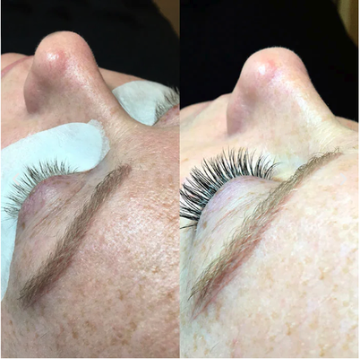 Eyelash Extensions - Eyelash extensions add volume, length and curvature to your natural existing lashes making you feel beautiful and confident. Once on, these lashes should feel and blend with your natural lashes. There is no need for eye pinching with mascara curler and clumpy mascara application. Lash extensions give you the most gorgeous and voluminous lift that feels weightless. They are comfortable to wear. They are made to last up to 4 weeks. If done correctly, lash extensions should last through face washing, sweat and other environmental conditions your face may go through. Lastly, UVO Beauty use special high quality glue that is nontoxic and safe for the eyes. The lashes we use are soft so it won’t damage your natural lashes.