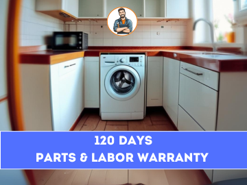 120 Days Parts & Labor Warranty - Mastik Appliance Repair – Quality you can trust with a 120-Day Parts & Labor Warranty on every repair!