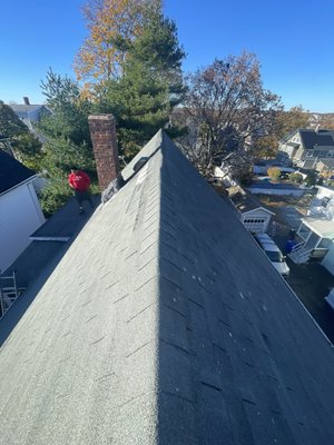 Roof inspection - We knock his door and we told him about the shingles looks so bad so he told us if we can do ￼ inspection proof for him in this is all we find