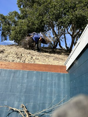 Top Notch junk! - Working in Carmel high school, to give better view of the football 🏈 field Top Notch junk! - Working in Carmel high school, to give better view of the football 🏈 field