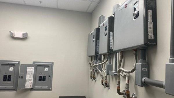 Complete electrical installation and installation of tanks - 🔌✨ Just wrapped up a major project in West Palm Beach! We recently completed a comprehensive electrical installation for a vibrant new mall featuring 30 stores. 🚀

Here’s what we tackled: ⚡ Installed 3 tankless water heaters (1 x 18kW, 2 x 36kW) for efficient and reliable hot water. ⚡ Set up 2 sub panels of 150 amps each to ensure seamless power distribution. ⚡ Installed 3 main panels, each rated at 200 amps, to handle the high electrical demands of a bustling shopping center.

From the initial planning to the final touches, our team ensured everything was up to code and running smoothly. We’re proud to light up this new shopping hub and can’t wait to see the community enjoy it!

Need expert electrical services? Contact us for reliable, top-notch solutions. ⚡💡

#WestPalmBeach #Electrician #ElectricalInstallation #TanklessWaterHeater #ElectricalPanels #MallProject #LightingUpTheFuture