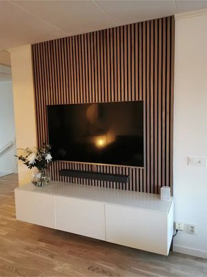 Modern TV Wall Panel Installation - Modern TV wall panel design with mounted TV and floating cabinet setup. Clean luxury style perfect for living rooms, media walls, and custom entertainment spaces. Installed with attention to detail by Home Solution. Modern TV Wall Panel Installation - Modern TV wall panel design with mounted TV and floating cabinet setup. Clean luxury style perfect for living rooms, media walls, and custom entertainment spaces. Installed with attention to detail by Home Solution.