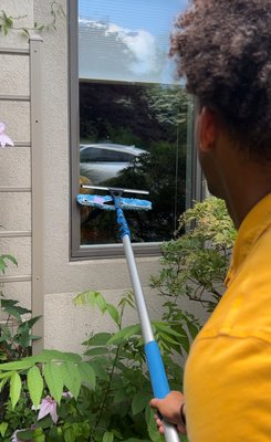 Window Cleaning - This home had about about 40 windows , 2 stories
we took our time on each window making sure they were crystal clear and razer clean (literally)
now matter if the window was in a bad spot of not we got to them. Window Cleaning - This home had about about 40 windows , 2 stories
we took our time on each window making sure they were crystal clear and razer clean (literally)
now matter if the window was in a bad spot of not we got to them.