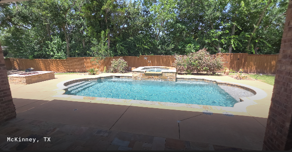 Crystal Clear Care by Crimson Pool Service - At Crimson Pool Service, we keep pools crystal clear across the DFW Metroplex—built by pool people, for pool owners who expect more. Locally owned and operated, our company serves both residential and commercial properties, from Princeton to Fort Worth. We began with one truck and a commitment: always show up on time and leave every pool better than we found it.
Our licensed, fully insured technicians provide transparent, upfront pricing and deliver consistent, same-tech service every visit. From balancing water chemistry and maintaining equipment to performing reliable repairs, Crimson Pool Service delivers honest, straightforward pool care that’s hard to find these days. Trust us to keep your pool at its best—every visit, every time. Crystal Clear Care by Crimson Pool Service - At Crimson Pool Service, we keep pools crystal clear across the DFW Metroplex—built by pool people, for pool owners who expect more. Locally owned and operated, our company serves both residential and commercial properties, from Princeton to Fort Worth. We began with one truck and a commitment: always show up on time and leave every pool better than we found it.
Our licensed, fully insured technicians provide transparent, upfront pricing and deliver consistent, same-tech service every visit. From balancing water chemistry and maintaining equipment to performing reliable repairs, Crimson Pool Service delivers honest, straightforward pool care that’s hard to find these days. Trust us to keep your pool at its best—every visit, every time.