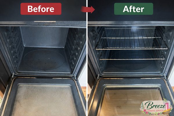Kitchen - ✨ BEFORE & AFTER ✨

Built-up grease. Burned residue. Heavy grime.

Completely restored. 🧼✨