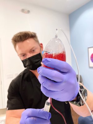 Ozone Therapy - You can now experience the forefront of medicine with 10 Pass Ozone Therapy. Ozone infusions are similar to IV drips, except they also involve the separation and oxygenation of your blood. This process encourages bio-rejuvenation, which has the potential to leave you feeling completely refreshed and revitalized. 
According to the research, benefits may include: 
- Stimulating the immune system
- Reducing inflammation
- Improving circulation
- Aiding in detoxification
- Delaying the effects of aging 
- Rejuvenating overall health
Next Health also offers Next-Level services such as Stem Cells, Exosomes, and more.
