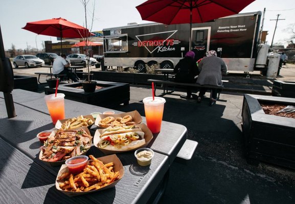 The Best Food Trucks in America - Founded in 2014 by brothers Mike and Ahmad Nassar, Detroit 75 Kitchen has even spawned a brick-and-mortar location in the wake of national acclaim. The sandwich truck has been named one of the top three food trucks in America by US Weekly, as well as the best food truck in Detroit by Hour Magazine. Customers are particularly keen on the Atwater Chicken and the Corktown BBQ Beef. "The best food I ever had in my life," wrote one Yelp reviewer.