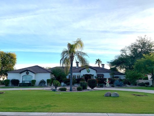 Paradise Valley Tile Roof - A beautiful tile roof project to complement this Paradise Valley home!