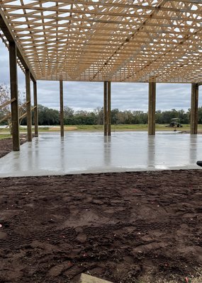 New Barn Construction + Concrete Work- In Progress - New Build Construction for a barn in Florida + full concrete construction. We are hard at work and will be finishing this project soon! New Barn Construction + Concrete Work- In Progress - New Build Construction for a barn in Florida + full concrete construction. We are hard at work and will be finishing this project soon!