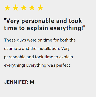 Testimonials - Check out what our customers have to say!