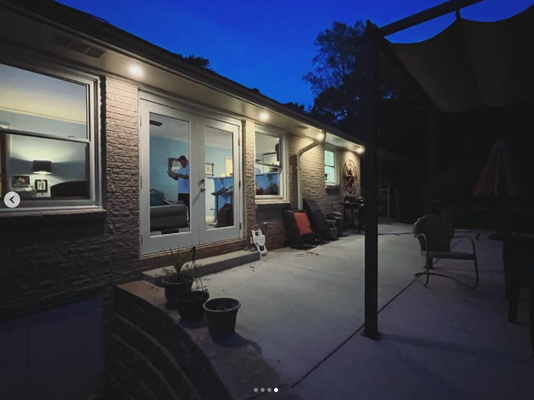 Porch Light Installation - Customer needed some lighting added on her back porch. Recommended soffit lighting and came out amazing! ⚡️ along with a new outdoor outlet addition. #electrician #lighting #sparkylife #sparky #recessedlighting #remodeling #homeimprovement Porch Light Installation - Customer needed some lighting added on her back porch. Recommended soffit lighting and came out amazing! ⚡️ along with a new outdoor outlet addition. #electrician #lighting #sparkylife #sparky #recessedlighting #remodeling #homeimprovement