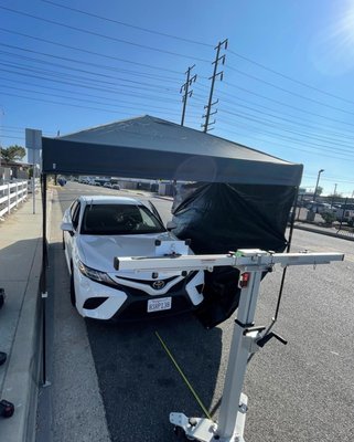 Recalibration Services - Recalibrations are done for vehicles equipped with Lane Departure Warning System Recalibration Services - Recalibrations are done for vehicles equipped with Lane Departure Warning System