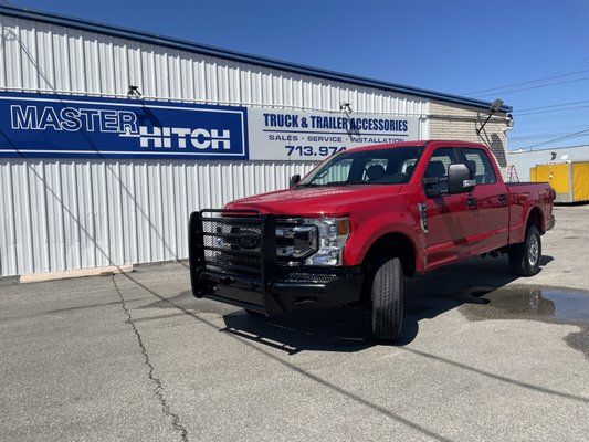 Upfit For The Fire Department - This truck came in with factory front and rear bumpers. Being that its the fire department they needed to have something more heavy duty! Upfit For The Fire Department - This truck came in with factory front and rear bumpers. Being that its the fire department they needed to have something more heavy duty!