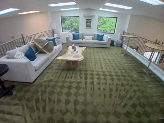 Commercial Carpet Cleaning in Franklin, TN - This was a commercial carpet cleaning job that consisted of VLM (very low moisture) cleaning in common spaces. We also did a complete steam cleaning in selected offices, stair cases, and upholstery. Our client and their employees were stunned to see how clean everything turned out. Another successful commercial carpet cleaning! Your customers will thank you! Commercial Carpet Cleaning in Franklin, TN - This was a commercial carpet cleaning job that consisted of VLM (very low moisture) cleaning in common spaces. We also did a complete steam cleaning in selected offices, stair cases, and upholstery. Our client and their employees were stunned to see how clean everything turned out. Another successful commercial carpet cleaning! Your customers will thank you!