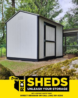 Standard Gable style 8x10 shed converted into a chicken coop - We built this standard Gable style 8x10 shed onsite from the ground up for our customer in Fishers Landing, Washington. This shed came standard with 7 foot tall side wall height and a 4 foot wide by 6 foot tall single shed door. The goal for this shed was to convert it into a new home for their chickens as well as creating a separated storage area inside. After completing the shed we went trough the interior with the customer and laid out a lay out plan for the nesting boxes and roosting bars inside. Additionally we added a 6 foot tall separation wall with 4 feet of it being OSB sheeting and the upper two feet we installed chicken wire. To complete this new and upgraded home we installed a automatic chicken coop door so the chickens can come in and out as they please.
Call us today or send us a message to get an instant quote
T-rex Sheds
(360)991-8294
David
#vancouverwashington #sheds #greenhouse #studiolife #studio #officespace #officelife#gardenshed#backyardsheds #outdooroffice #pdxshed#portlandsheds#backyardgardening#backyard #backyardoffice#backyardgoals#extrastorage #backyarddesign #backyardchickens #chickens #coop #chickencoop #Garage #garagegoals#storagesolutions#storagesolutions#extrastorage#sheshed#mancave #mancaveideas #storageshed #shedsforsale #woodshed #leantoshed #smallshed #shedbuilders #shedbuilder #STORAGEBUILDINGS#shedsnearme#shedsofinstagram #shedseason#workspace Standard Gable style 8x10 shed converted into a chicken coop - We built this standard Gable style 8x10 shed onsite from the ground up for our customer in Fishers Landing, Washington. This shed came standard with 7 foot tall side wall height and a 4 foot wide by 6 foot tall single shed door. The goal for this shed was to convert it into a new home for their chickens as well as creating a separated storage area inside. After completing the shed we went trough the interior with the customer and laid out a lay out plan for the nesting boxes and roosting bars inside. Additionally we added a 6 foot tall separation wall with 4 feet of it being OSB sheeting and the upper two feet we installed chicken wire. To complete this new and upgraded home we installed a automatic chicken coop door so the chickens can come in and out as they please.
Call us today or send us a message to get an instant quote
T-rex Sheds
(360)991-8294
David
#vancouverwashington #sheds #greenhouse #studiolife #studio #officespace #officelife#gardenshed#backyardsheds #outdooroffice #pdxshed#portlandsheds#backyardgardening#backyard #backyardoffice#backyardgoals#extrastorage #backyarddesign #backyardchickens #chickens #coop #chickencoop #Garage #garagegoals#storagesolutions#storagesolutions#extrastorage#sheshed#mancave #mancaveideas #storageshed #shedsforsale #woodshed #leantoshed #smallshed #shedbuilders #shedbuilder #STORAGEBUILDINGS#shedsnearme#shedsofinstagram #shedseason#workspace