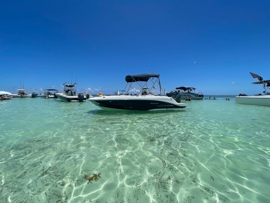KEY LARGO BOAT CHARTERS - Key Largo Boat Charters specializes in *private charters (*ONLY those in your party - up to 6 passengers). Offering, SANDBAR TRIP, SNORKELING TOURS, ISLAND TOURS & SUNSET CRUISES. Enjoy the day at an exquisite Sandbar immersing yourself into a sun haven, sand and clear blue sea. Enjoy a guided ISLAND TOUR observing wildlife & Sea life in their natural environment. Enjoy a SUNSET CRUISE and watch the sun take place below the horizon and paint the sky with beautiful colors. Visit our website for booking availability."