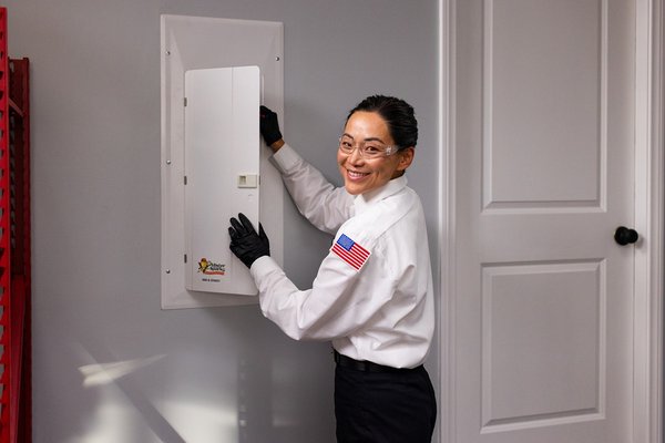 Electrical Panel Rpairs & Replacement - Your electrical panel is the heart of your home’s power and its safety. Mister Sparky specializes in panel upgrades, repairs, and replacements to ensure your system can handle today’s demands safely and efficiently. Our licensed & certified professionals prioritize safety at every step, helping protect your home from potential hazards like overloads or outdated wiring. As a locally owned & operated team, we make it easy with 24/7 online booking and flexible financing options for peace of mind.