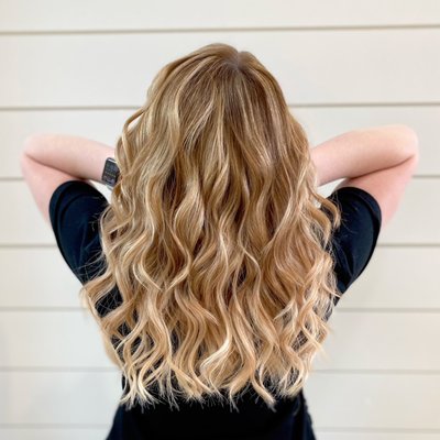 Extension Services - I offer multiple methods of extensions to solve my clients hair problems & give them their dream hair! The methods I offer are Hand-Tied, Tape-In, & Clip In extension methods. Consultations are required for these services to ensure we choose the right method for your hair type!