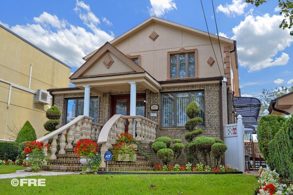 677 85th Street Brooklyn NY 11228 - Located in the heart of beautiful Dyker Heights, this magnificent one of a kind one-family home has been extremely well maintained by the same family for almost 20 years.
This large home boasts 4 bedrooms and 4 bathrooms with tons of closets and storage.
The house itself offers almost 3,000 square feet of living space and is situated on a quiet tree-lined street on a massive 50 x 100 lot.
The 1st floor features an enormous grand 25 x 25 ft living room, a beautiful dining room with a deck, a spacious Eat-In kitchen, and a full bath with a Jacuzzi.
The 2nd Floor boasts 4 bedrooms with a Master Suite featuring a balcony, walk-in closet, and an additional full bath.
All this plus a Full Finished Basement with two separate entrances. 677 85th Street Brooklyn NY 11228 - Located in the heart of beautiful Dyker Heights, this magnificent one of a kind one-family home has been extremely well maintained by the same family for almost 20 years.
This large home boasts 4 bedrooms and 4 bathrooms with tons of closets and storage.
The house itself offers almost 3,000 square feet of living space and is situated on a quiet tree-lined street on a massive 50 x 100 lot.
The 1st floor features an enormous grand 25 x 25 ft living room, a beautiful dining room with a deck, a spacious Eat-In kitchen, and a full bath with a Jacuzzi.
The 2nd Floor boasts 4 bedrooms with a Master Suite featuring a balcony, walk-in closet, and an additional full bath.
All this plus a Full Finished Basement with two separate entrances.