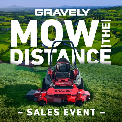 Mow the Distance - Ariens and Gravely are running a great spring sales event. Mow the Distance - Ariens and Gravely are running a great spring sales event.