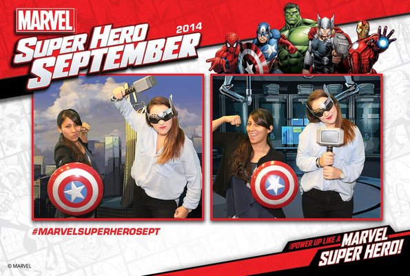 Disney Marvel Green Screen Events - Sterling Photo Booth proudly contributed to the magic of Disney Marvel movie productions by providing immersive green screen photo booth experiences at their California campus. During these events, guests were transported into the thrilling worlds of their favorite Marvel movies, thanks to our advanced green screen technology. Attendees posed with iconic characters and settings, creating personalized and memorable keepsakes. These collaborations with Disney Marvel showcased our ability to deliver customized, engaging entertainment solutions that align with the grandeur and imagination of their blockbuster films. Disney Marvel Green Screen Events - Sterling Photo Booth proudly contributed to the magic of Disney Marvel movie productions by providing immersive green screen photo booth experiences at their California campus. During these events, guests were transported into the thrilling worlds of their favorite Marvel movies, thanks to our advanced green screen technology. Attendees posed with iconic characters and settings, creating personalized and memorable keepsakes. These collaborations with Disney Marvel showcased our ability to deliver customized, engaging entertainment solutions that align with the grandeur and imagination of their blockbuster films.