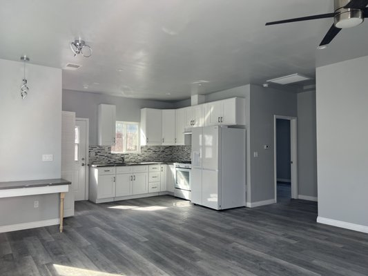 ADU Garage Conversion - 2 car garage transformed into a 750 sq ft ADU; New Construction ADU Garage Conversion - 2 car garage transformed into a 750 sq ft ADU; New Construction
