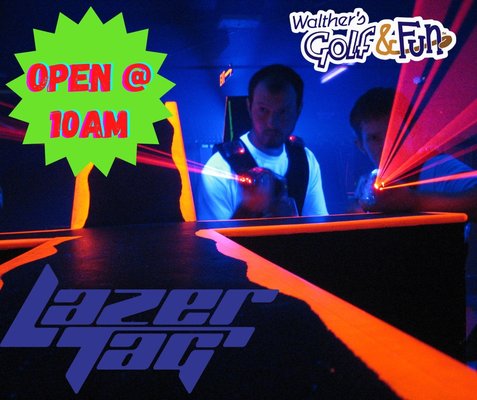 Laser Tag Special - $40.00- good for 4 people
Each person receives….
One Round of Lazer Tag
One Drink with refills
PLUS One Large Pizza to share Laser Tag Special - $40.00- good for 4 people
Each person receives….
One Round of Lazer Tag
One Drink with refills
PLUS One Large Pizza to share