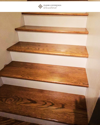 New Hardwood Stair Installation with Red Oak - We recently completed a stunning new hardwood stair installation using premium red oak. This upgrade not only enhances the home's aesthetic but also provides long-lasting durability. From precise cuts to flawless finishing, every detail was crafted with care and expertise. New Hardwood Stair Installation with Red Oak - We recently completed a stunning new hardwood stair installation using premium red oak. This upgrade not only enhances the home's aesthetic but also provides long-lasting durability. From precise cuts to flawless finishing, every detail was crafted with care and expertise.