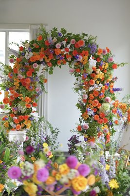 Fine Art Garden Wedding Design - Fine Art Garden Wedding Design featuring custom ceremony arches, floral installations, reception tables capes, and cultural wedding elements. Designed with layered textures, seasonal blooms, and a romantic garden-inspired aesthetic. Each installation is customized to reflect the couple’s vision, venue, and celebration style.