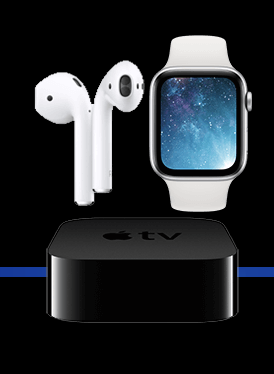 AppleWatch, Airpods, AppleTV, Pencil Repair Services - These repairs will be handled as a mail-in service for both out-of-warranty and in warranty repairs. Apples Mail-in Repair/Exchange process can take between 7-10 days. Prices vary.