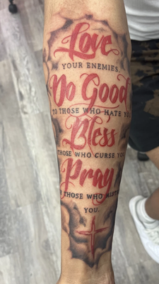 Script - Calligraphy, grafiti, old english, or anywhere in between. Let our artist put down the perfect lettering that conveys your message