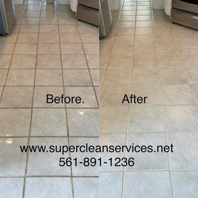 The Delray grout cleaning hustle - This was a new house purchase and we had a limited time to finish before the moving truck arrived. We worked hard and fast to get produce the best results possible!
We cleaned the floor with our double chemical application and full service steam cleaning. We completed 2200 square feet in 2 hours! That’s the advantage of having experience! The Delray grout cleaning hustle - This was a new house purchase and we had a limited time to finish before the moving truck arrived. We worked hard and fast to get produce the best results possible!
We cleaned the floor with our double chemical application and full service steam cleaning. We completed 2200 square feet in 2 hours! That’s the advantage of having experience!