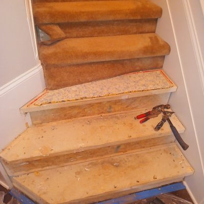 Stair remodel - Client's vision brought to life Stair remodel - Client's vision brought to life