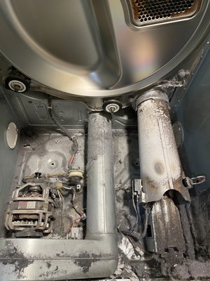 Dryer repair - Replace rollers and belt and did maintenance Dryer repair - Replace rollers and belt and did maintenance