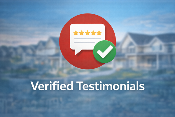 Verified Testimonials - A collection of verified reviews and testimonials from real clients across multiple platforms, all in one place.