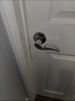 An interior door got locked - The client asked me to open the door as quickly as possible and requested that I drill it out. Instead, I used a Lishi tool and unlocked it without causing any damage