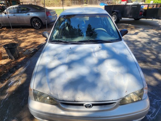 Regular premium wash - 99 Toyota Corolla - Another recurring customer had an appointment today, got their car looking good again! Regular premium wash - 99 Toyota Corolla - Another recurring customer had an appointment today, got their car looking good again!