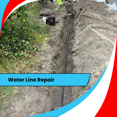 Water Line Installation - We’re incredibly proud of our team for their hard work and dedication on a recent project that involved installing over 500 feet of piping for a brand-new water line. Our crew tackled every step of this installation, from excavating the path from the customer's boat house to the city meter to laying a 1½” HDPE main water service line and adding traceable wire and scare tape. After installation, they backfilled and compacted the area to a rough grade.
This was a fantastic team effort, and we’re thrilled to have completed this project on schedule. Thanks to our amazing crew for making it happen!