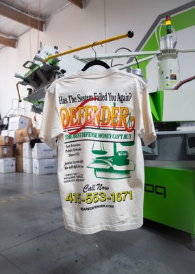 Screen Printing - Here are examples of how our screen printing services look on different garments. We are an APPAREL ONLY Screen Printing shop. We do not Screen Print on materials that are not fabric based. Screen Printing projects require a 24 piece minimum. Request a quote now to get your project started! Screen Printing - Here are examples of how our screen printing services look on different garments. We are an APPAREL ONLY Screen Printing shop. We do not Screen Print on materials that are not fabric based. Screen Printing projects require a 24 piece minimum. Request a quote now to get your project started!