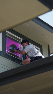 Full Window Cleaning. - We gave this house the full cleaning. We are talking interior, exterior, frames, and screens. Look at how clean these windows became, and the professionals that took on the job. We were out of this clients hair in under 4 hours also, preserving their peace the rest of the day. Full Window Cleaning. - We gave this house the full cleaning. We are talking interior, exterior, frames, and screens. Look at how clean these windows became, and the professionals that took on the job. We were out of this clients hair in under 4 hours also, preserving their peace the rest of the day.