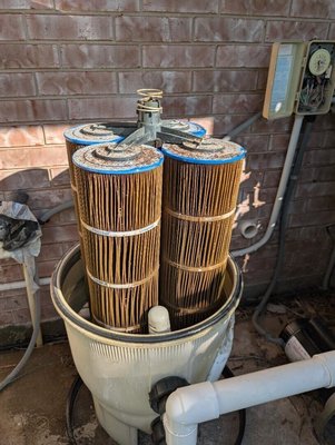 Filter Clean - Dirty filters = cloudy water, high energy bills, & equipment strain! At My Pool Dudes, we keep your system running clean & clear. Schedule a filter clean today!