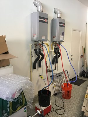 Water Heater Installation/Maintenances - Having water heater issues or need it replaced? Call the plumbers in pink! Our experienced plumbing technicians can assist with all your water heater/boiler needs. Water Heaters Services in Pasadena, California and surrounding area.
Water heaters are an important part of any home’s plumbing system. If your water heater breaks, don’t panic – New Image Plumbing has you covered.
We have a wide range of water heaters to choose from, and we know how to repair them properly. In addition, we offer emergency plumbing services that can help you get your home back up and running as quickly as possible. So don’t wait – call us today for help with your water heating needs! Water Heater Installation/Maintenances - Having water heater issues or need it replaced? Call the plumbers in pink! Our experienced plumbing technicians can assist with all your water heater/boiler needs. Water Heaters Services in Pasadena, California and surrounding area.
Water heaters are an important part of any home’s plumbing system. If your water heater breaks, don’t panic – New Image Plumbing has you covered.
We have a wide range of water heaters to choose from, and we know how to repair them properly. In addition, we offer emergency plumbing services that can help you get your home back up and running as quickly as possible. So don’t wait – call us today for help with your water heating needs!