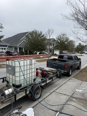 Professional Equipment with Professional Results  - This project included a full exterior house wash where we removed dirt, algae, and organic buildup from the siding using professional soft washing methods. Our process safely cleans the home without damaging the surface and restores the property’s curb appeal. If your home is starting to show green algae or dark buildup, feel free to reach out for a free quote. Professional Equipment with Professional Results  - This project included a full exterior house wash where we removed dirt, algae, and organic buildup from the siding using professional soft washing methods. Our process safely cleans the home without damaging the surface and restores the property’s curb appeal. If your home is starting to show green algae or dark buildup, feel free to reach out for a free quote.