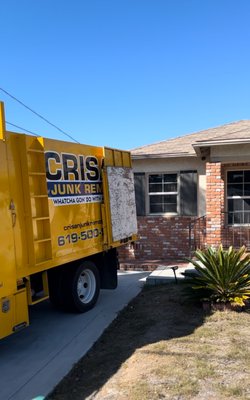 Furniture Removal - Crisan Junk Removal is the best furniture removal company in America’s Finest City! We don’t just haul old furniture items; we help you reclaim your space – transforming it into a clutter-free zone that will have your neighbors peeking over your wall!

We pride ourselves on our ethical, eco-friendly furniture disposal methods. We donate, repurpose, and recycle up to 60% of unwanted goods before resorting to local landfills!

We haul everything from household furniture like old couches, mattresses, tables, and wardrobes to commercial furnishings such as reception desks, filing cabinets, and display cases without breaking a sweat!

Imagine a junk-free bedroom, a garage you can actually park in, or just the thought of having your eye-sore furniture removed from your premises – looks amazing, right?

Let us whisk away your old stuff so you can experience an epic transformation!

Crisan offers same- and next-day furniture removal services for your convenience. All you need to do is call us, we’ll provide you with a quick quote after an initial site assessment, and voila!

Turn your cluttered nightmares into picture-perfect dreams with our junk removal services.

Crisan is a professional junk removal service that swiftly eliminates large and unwanted items from your residence in San Diego. They specialize in efficiently decluttering your space, whether it’s old furniture, appliances, electronics, or any other bulky items. By entrusting Crisan with your junk removal needs, you can enjoy a clean and organized home without the hassle of disposing of these items yourself. Their prompt and reliable services make decluttering your living space a seamless and stress-free experience.

Our friendly team safely and swiftly removes unwanted furniture from your house or business, donating and recycling everything possible. We collaborate with local charitable organizations, including Father Joe, Goodwill, and the Salvation Army. This gives you peace of mind, knowing that your unwanted “junk” becomes another man’s treasure!