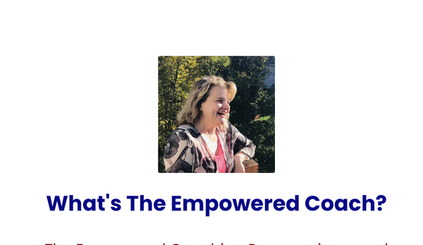 What is The Empowered Coach? - The Empowered Coaching Program is geared specifically to grow you as a coach. We find your natural giftings and abilities and ask the questions:
-How can we coach you to leverage them in client creation?
-How much time should I be dedicating to prospecting and consultations?
-When is the right time to drop the question, "Are you ready to sign up?"
But first, before we get into the fine tuning..
We find your WHY in Your Very own Empowered Coach Strategy Session.
Then, after we are officially in a Coach-Client Relationship, we start with your 5-Year Vision Session.
Because where there is no vision, the people perish.
Next, we move to your Monster Goal (1 Year Goal) that aligns with your Vision and sets a road map to bring that abstract vision into reality.
Finally, we offer you an option to create weekly or monthly SMART Goals of your own choosing, or you may choose some that other great coaches have chosen before you.
Whatever you may choose, one thing's for certain..
You will be an Empowered Coach Empowering Others.
You'll submit "Your Empowered Coach Snapshot" as we meet for you first Coaching Session here: https://form.jotform.com/241166704710147 What is The Empowered Coach? - The Empowered Coaching Program is geared specifically to grow you as a coach. We find your natural giftings and abilities and ask the questions:
-How can we coach you to leverage them in client creation?
-How much time should I be dedicating to prospecting and consultations?
-When is the right time to drop the question, "Are you ready to sign up?"
But first, before we get into the fine tuning..
We find your WHY in Your Very own Empowered Coach Strategy Session.
Then, after we are officially in a Coach-Client Relationship, we start with your 5-Year Vision Session.
Because where there is no vision, the people perish.
Next, we move to your Monster Goal (1 Year Goal) that aligns with your Vision and sets a road map to bring that abstract vision into reality.
Finally, we offer you an option to create weekly or monthly SMART Goals of your own choosing, or you may choose some that other great coaches have chosen before you.
Whatever you may choose, one thing's for certain..
You will be an Empowered Coach Empowering Others.
You'll submit "Your Empowered Coach Snapshot" as we meet for you first Coaching Session here: https://form.jotform.com/241166704710147