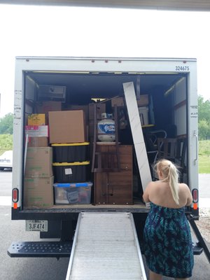 Moving Help - This customer is off to North Carolina! Moving Help - This customer is off to North Carolina!
