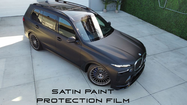 Satin Paint Protection Film Projects - Sharing our DYNO line HYDROphobe top-coat technology, our DYNOmatte Paint Protection Film offers hydrophobics and self-healing with the aesthetics of a smooth matte finish. Our matte PPF has slightly more sheen than some alternatives that can appear flatter, making it a great match to many factory frosts, frozen, and matte paints. Using our matte film, you don’t have to deal with the hassle of maintaining matte paint while getting all the benefits. Feel confident your vehicle is protected from rock chips and scratches, preserving your original paint and giving you the beautiful matte finish you and your vehicle deserve Satin Paint Protection Film Projects - Sharing our DYNO line HYDROphobe top-coat technology, our DYNOmatte Paint Protection Film offers hydrophobics and self-healing with the aesthetics of a smooth matte finish. Our matte PPF has slightly more sheen than some alternatives that can appear flatter, making it a great match to many factory frosts, frozen, and matte paints. Using our matte film, you don’t have to deal with the hassle of maintaining matte paint while getting all the benefits. Feel confident your vehicle is protected from rock chips and scratches, preserving your original paint and giving you the beautiful matte finish you and your vehicle deserve